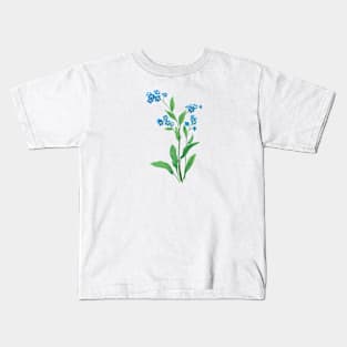 February 7th birthday flower Kids T-Shirt